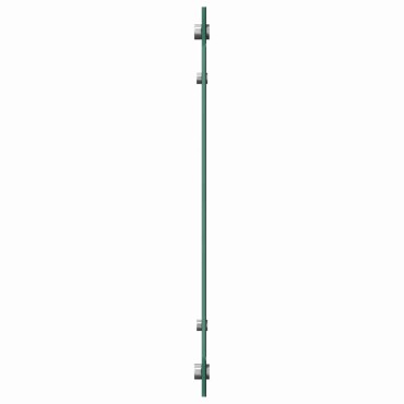 vidaXL Πλάτη κουζίνας 2 τμχ. Σκούρο Γκρι 80 x 50 cm σκληρυμένο γυαλί