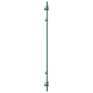 vidaXL Πλάτη κουζίνας 2 τμχ. Σκούρο Γκρι 90 x 40 cm σκληρυμένο γυαλί