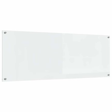 vidaXL Πλάτη κουζίνας 2 τμχ. Διαφανές 110 x 40 cm σκληρυμένο γυαλί