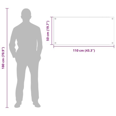 vidaXL Πλάτη κουζίνας 2 τμχ. Μαύρο 110 x 50 cm σκληρυμένο γυαλί