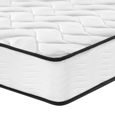 vidaXL Στρώμα με Bonnell Springs Μεσαία Σκληρότητα 70x200cm 1 τεμ. - Μονό