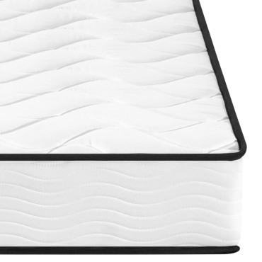 vidaXL Στρώμα με Bonnell Springs Μεσαία Σκληρότητα 70x200cm 1 τεμ. - Μονό