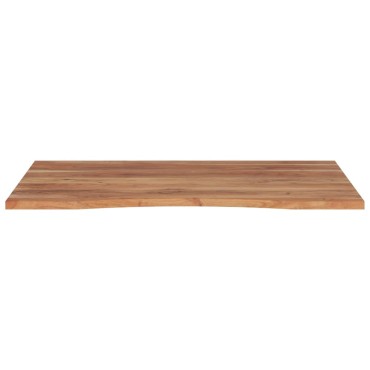 vidaXL Επιφάνεια Γραφείου Ορθογώνια 100x80x2,5cm Μασίφ Ξύλο Ακακίας