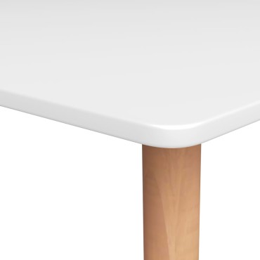 vidaXL Σετ Επίπλων Μπαρ 3 τεμ. Λευκό 120x60x105cm