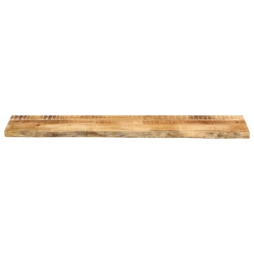 vidaXL Επιφάνεια Τραπεζιού 160x30x3,8cm Live Edge Μασίφ Ξύλο Μάνγκο 1 τεμ.