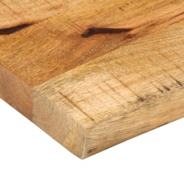 vidaXL Επιφάνεια Τραπεζιού 160x30x3,8cm Live Edge Μασίφ Ξύλο Μάνγκο 1 τεμ.