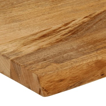 vidaXL Επιφάνεια Τραπεζιού 160x30x2,5cm Live Edge Μασίφ Ξύλο Μάνγκο 1 τεμ.