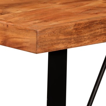 vidaXL Τραπέζι Μπαρ 120x60x107cm από Μασίφ Ξύλο Ακακίας 1 τεμ.