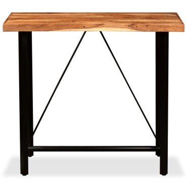 vidaXL Τραπέζι Μπαρ 120x60x107cm από Μασίφ Ξύλο Ακακίας 1 τεμ.