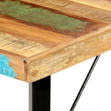 vidaXL Τραπέζι Μπαρ 180x70x107cm από Μασίφ Ανακυκλωμένο Ξύλο 1 τεμ.