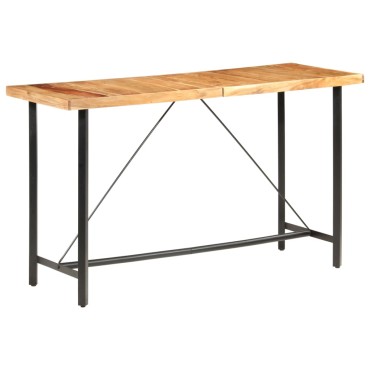 vidaXL Τραπέζι Μπαρ 180x70x107cm από Μασίφ Ξύλο Ακακίας 1 τεμ.