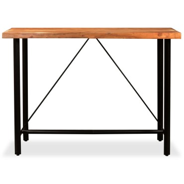 vidaXL Τραπέζι Μπαρ 150x70x107cm από Μασίφ Ξύλο Ακακίας 1 τεμ.