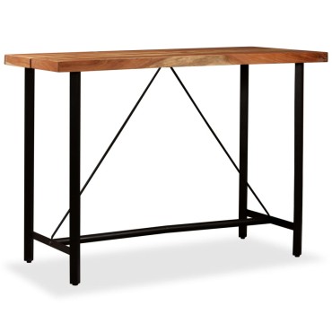 vidaXL Τραπέζι Μπαρ 150x70x107cm από Μασίφ Ξύλο Ακακίας 1 τεμ.