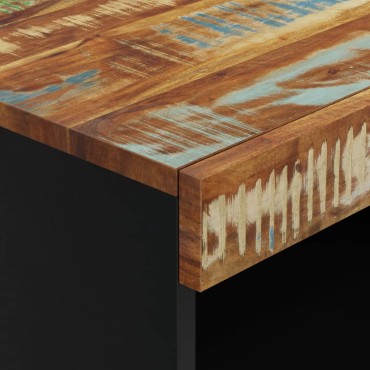 vidaXL Βοηθητικό Έπιπλο 60x33x75cm από Μασίφ Ανακυκλωμένο Ξύλο 1 τεμ.