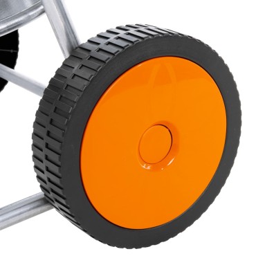 vidaXL Ανέμη Ποτίσματος Τροχήλατη για 110 μ. 1/2" ή 80 μ. 3/4"Ατσάλινη