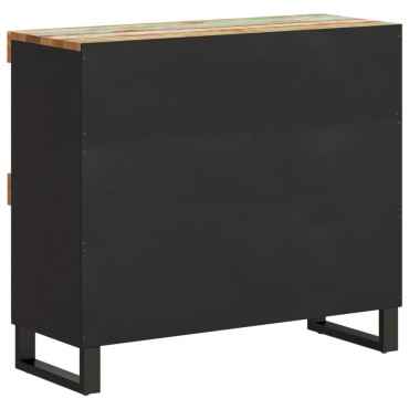 vidaXL Βοηθητικό Έπιπλο 85x33x75cm από Μασίφ Ανακυκλωμένο Ξύλο 1 τεμ.