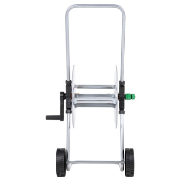 vidaXL Ανέμη Ποτίσματος Τροχήλατη για 50 μ. 1/2" ή 35 μ. 3/4" Ατσάλινη