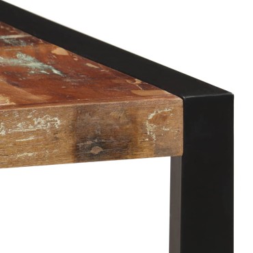 vidaXL Τραπεζαρία 160x80x75cm από Μασίφ Ανακυκλωμένο Ξύλο 1 τεμ.