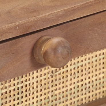 vidaXL Τραπέζι Κονσόλα 100x35x76cm από Μασίφ Ξύλο Μάνγκο 1 τεμ.