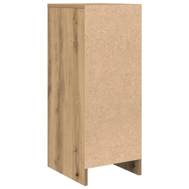 vidaXL Ντουλάπι τεχνίτης Δρυς 29,5x34x76cm Επεξεργασμένο Ξύλο 1 τεμ.