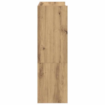 Ράφι παπουτσιών vidaXL Artisan Oak 60x25x81cm Κατασκευασμένο ξύλο
