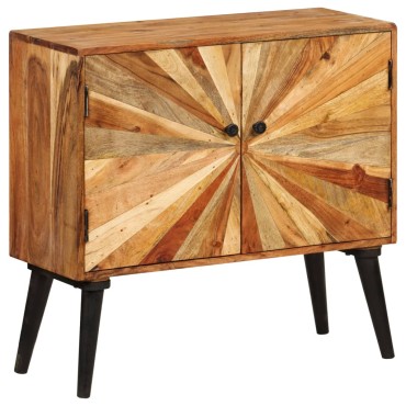 vidaXL Ντουλάπι 85x30x75cm από Μασίφ Ξύλο Μάνγκο 1 τεμ.