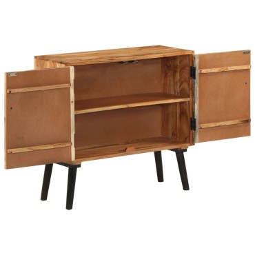 vidaXL Ντουλάπι 85x30x75cm από Μασίφ Ξύλο Μάνγκο 1 τεμ.