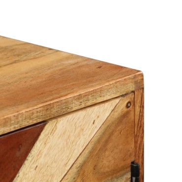 vidaXL Ντουλάπι 85x30x75cm από Μασίφ Ξύλο Μάνγκο 1 τεμ.