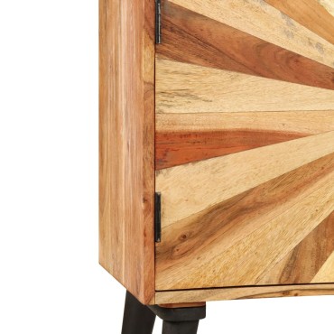 vidaXL Ντουλάπι 85x30x75cm από Μασίφ Ξύλο Μάνγκο 1 τεμ.