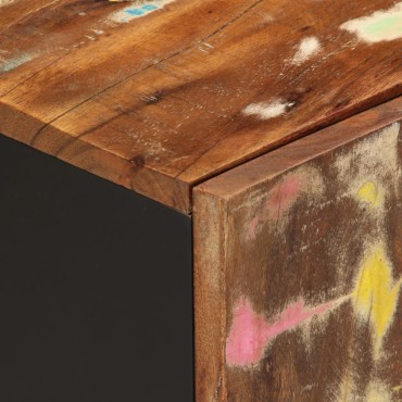 vidaXL Έπιπλο Τηλεόρασης 105x33,5x46cm Μασίφ Ανακυκλ. Ξύλο & Επ. Ξύλο