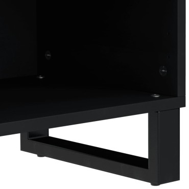 vidaXL Έπιπλο Τηλεόρασης 80x33x46cm Μασίφ Ξύλο Μάνγκο & Επεξ. Ξύλο