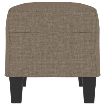 vidaXL Πάγκος Taupe 70x35x41cm Υφασμάτινος 1 τεμ.