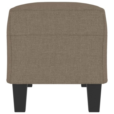 vidaXL Πάγκος Taupe 100x35x41cm Υφασμάτινος 1 τεμ.