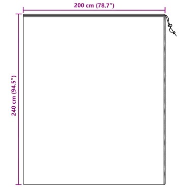 vidaXL Καλύμματα Φλις Προστασίας Φυτών από Παγετό 3 pcs Πράσινο
