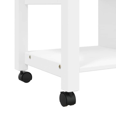 vidaXL Τρόλεϊ Κουζίνας MONZA 84x40x88,5cm από Μασίφ Ξύλο Πεύκου 1 τεμ.