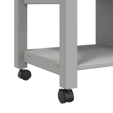 vidaXL Τρόλεϊ Κουζίνας MONZA 84x40x88,5cm από Μασίφ Ξύλο Πεύκου 1 τεμ.