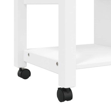 vidaXL Τρόλεϊ Κουζίνας MONZA 84x40x88,5cm από Μασίφ Ξύλο Πεύκου 1 τεμ.