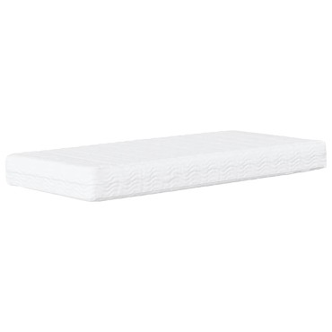 vidaXL Στρώμα Αφρού Σκληρότητα H2 H3 Λευκό 80x210cm 1 τεμ. - Μονό