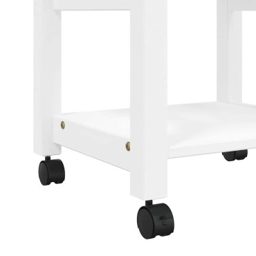 vidaXL Τρόλεϊ Κουζίνας MONZA 48x40x88,5cm από Μασίφ Ξύλο Πεύκου 1 τεμ.