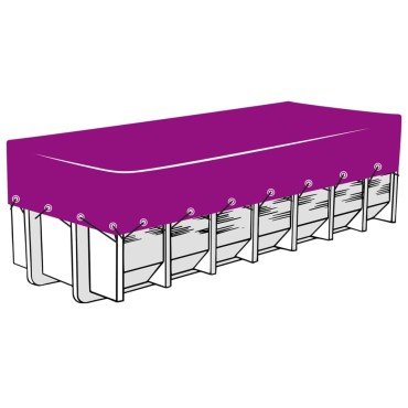vidaXL Δίχτυ για Τρέιλερ Πράσινο 3,5x6 μ. από HDPE