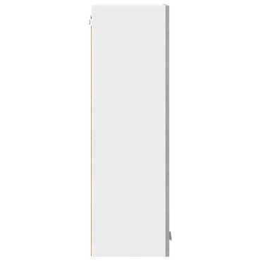 vidaXL Κρεμαστό ντουλάπι Γκρίζο Σονομα 30x31x100cm