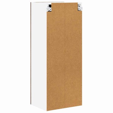 vidaXL Κρεμαστό ντουλάπι Καπνιστό Δρύς 40x31x100cm