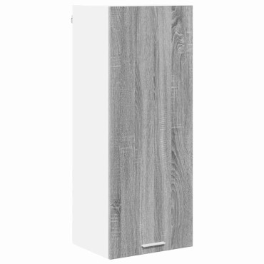 vidaXL Κρεμαστό ντουλάπι Γκρίζο Σονομα 40x31x100cm