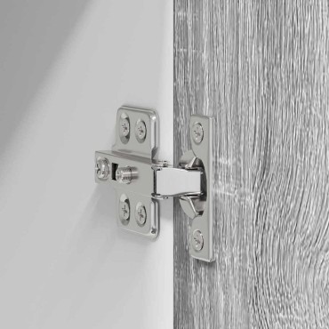 vidaXL Κρεμαστό ντουλάπι Γκρίζο Σονομα 40x31x100cm