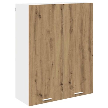 vidaXL Κρεμαστό ντουλάπι Artisan Oak 80x31x100cm