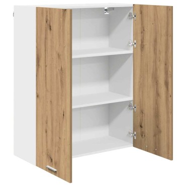 vidaXL Κρεμαστό ντουλάπι Artisan Oak 80x31x100cm