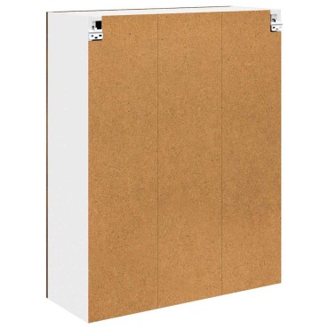 vidaXL Κρεμαστό ντουλάπι Καπνιστό Δρύς 80x31x100cm
