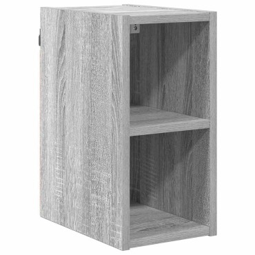 vidaXL Κρεμαστό ντουλάπι Γκρίζο Σονομα 20x29,5x40cm