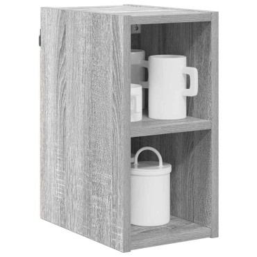 vidaXL Κρεμαστό ντουλάπι Γκρίζο Σονομα 20x29,5x40cm