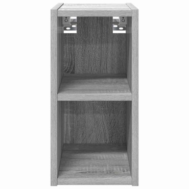 vidaXL Κρεμαστό ντουλάπι Γκρίζο Σονομα 20x29,5x40cm